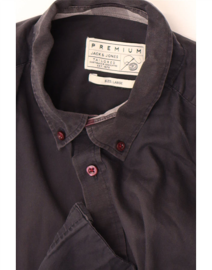Jack & Jones herreskjorte stor marineblå