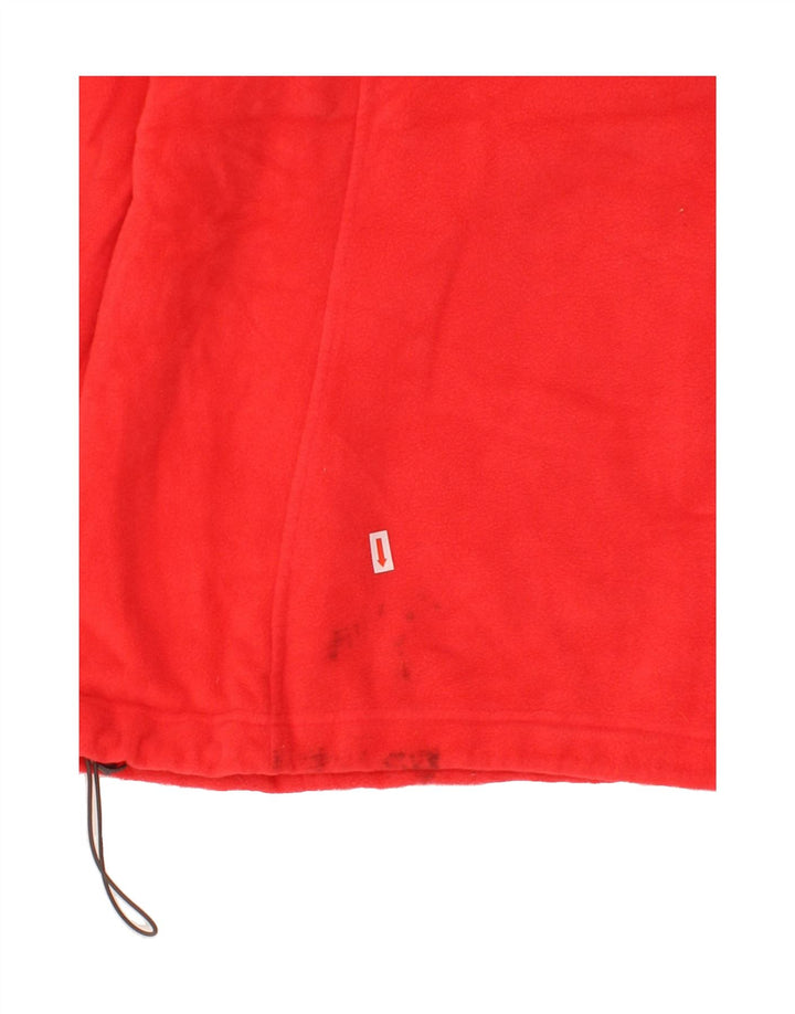 COLUMBIA Womens Fleece Jacket UK 20 2XL Red Polyester Vintage Columbia and Second-Hand Columbia from Messina Hembry 