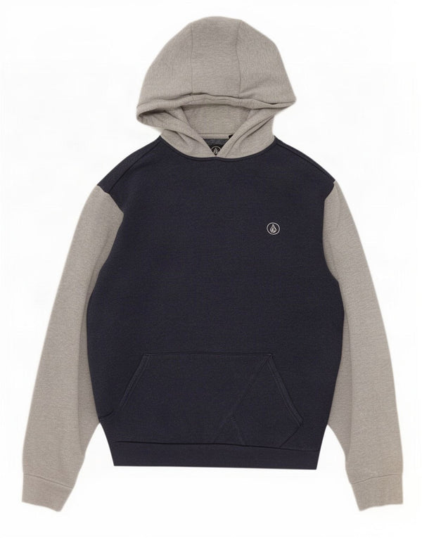 Volcom Herre hættetrøje Jumper Medium Marineblå Colourblock Bomuld