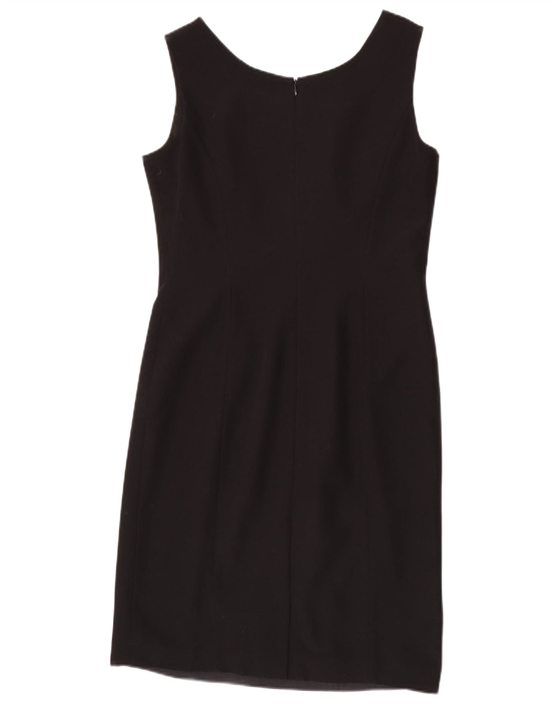 Libra Womens Sleeveless Sheath Dress UK 12 Medium Black Polyester