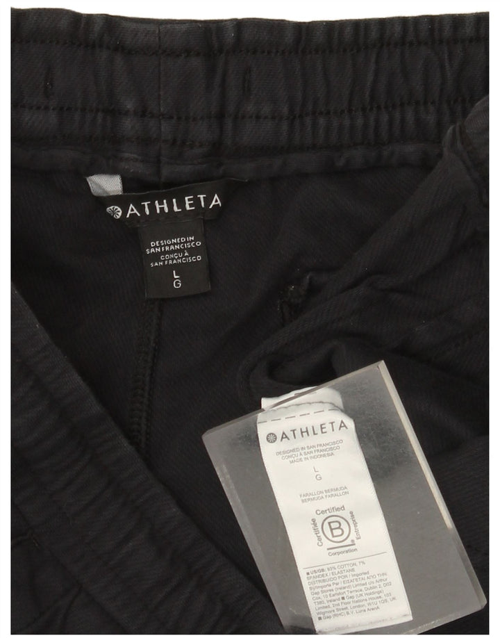 Athleta Chino Shorts til mænd store W34 marineblå bomuld