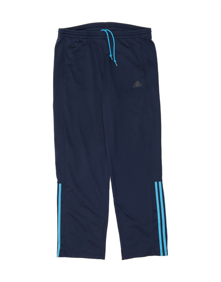 ADIDAS Mens Tracksuit Trousers UK 44/46 Large  Navy Blue Polyester Vintage Adidas and Second-Hand Adidas from Messina Hembry 