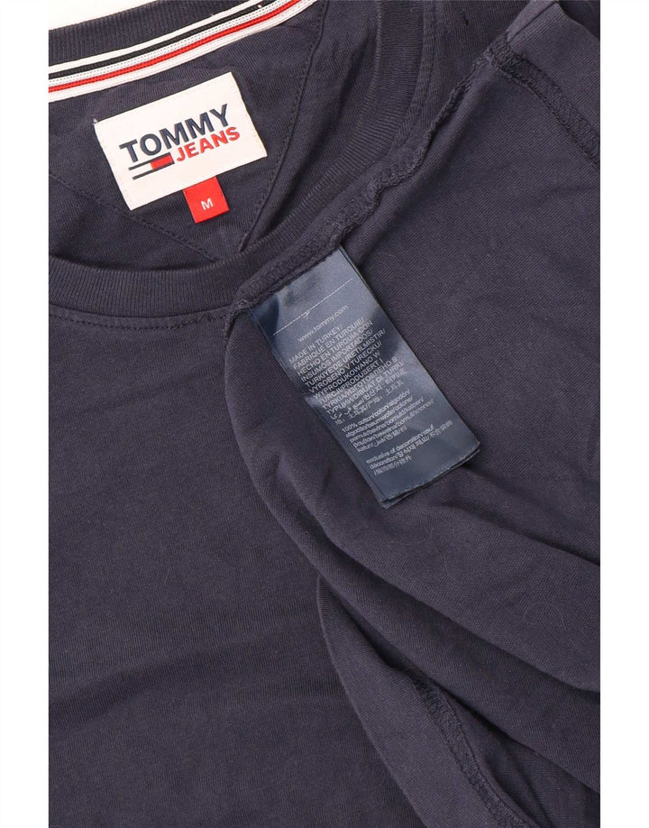 Tommy Hilfiger Herre T-Shirt Top Medium Navy Blue