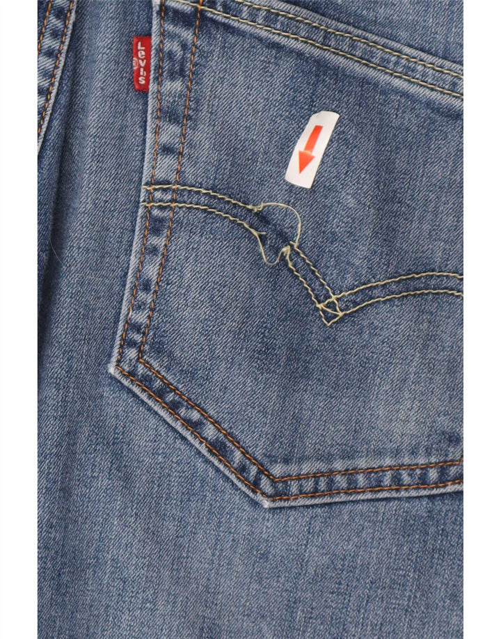 Levi's Herre 504 lige jeans W36 L30 blå bomuld