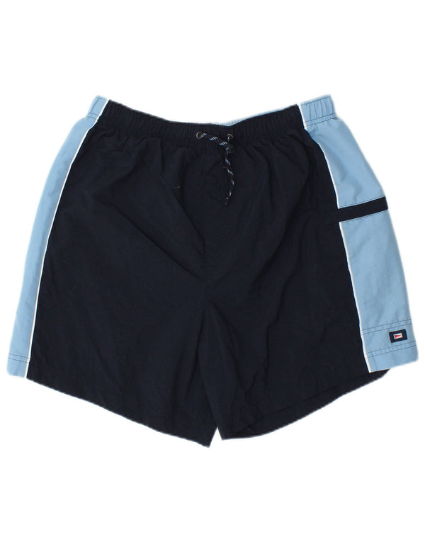 Marks & Spencer Badeshorts til mænd Medium Navy Blue Colourblock