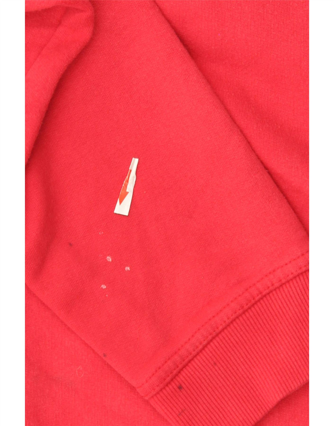 Besætningstøj Herre Zip Neck Sweatshirt Jumper Medium Rød Bomuld