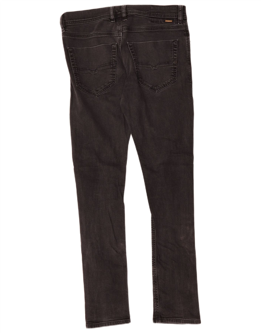 Diesel Herre Carrot Slim Jeans W30 L32 Sort Bomuld