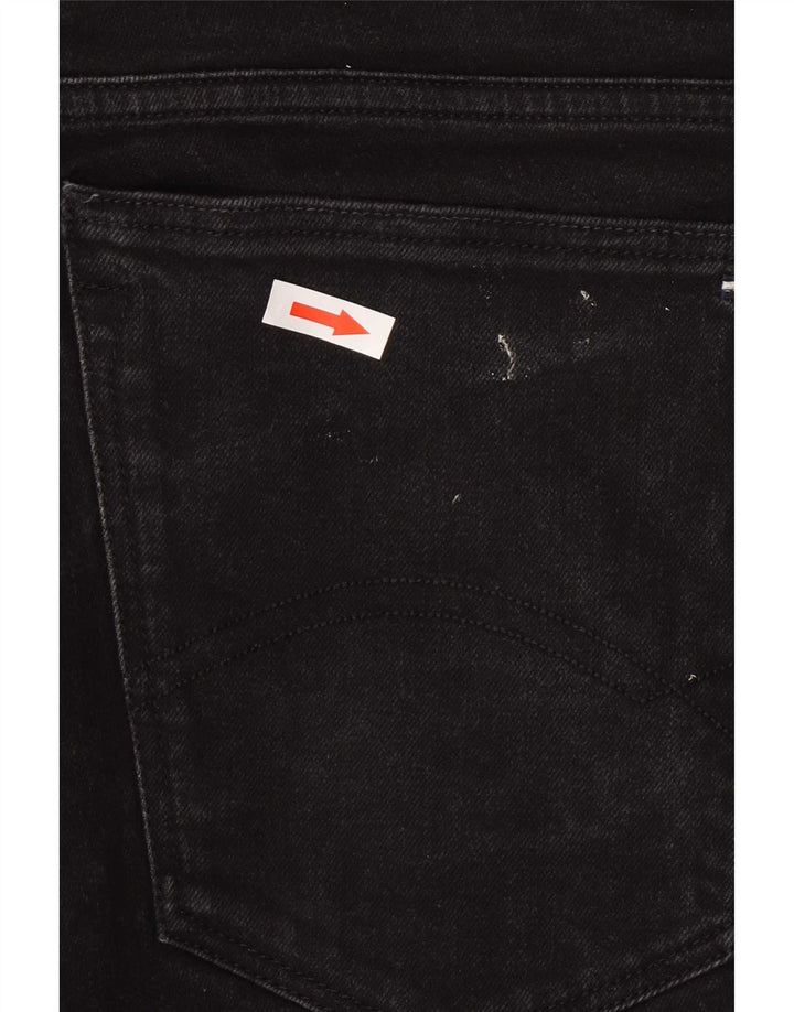 Tommy Hilfiger Mens Slim Jeans W36 L34 Grey Cotton