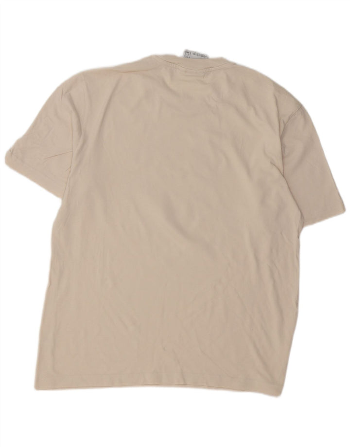 ADIDAS Grafisk T-shirt top til mænd, stor hvid