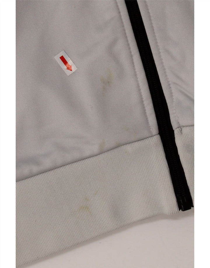 Asics træningsdragt topjakke til kvinder UK 18 XL Grå polyester