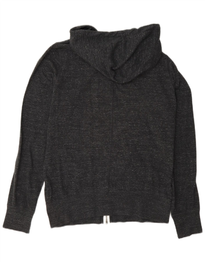 Nike hættetrøje med lynlås til kvinder UK 14 Medium Grey Flecked