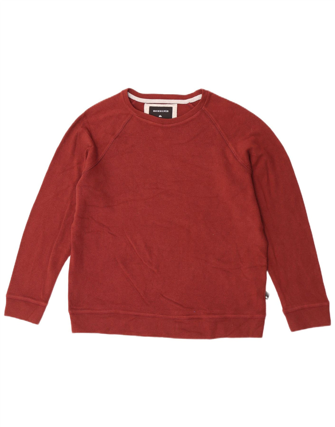 Quiksilver Herre Sweatshirt Jumper Stor rødbrun bomuld