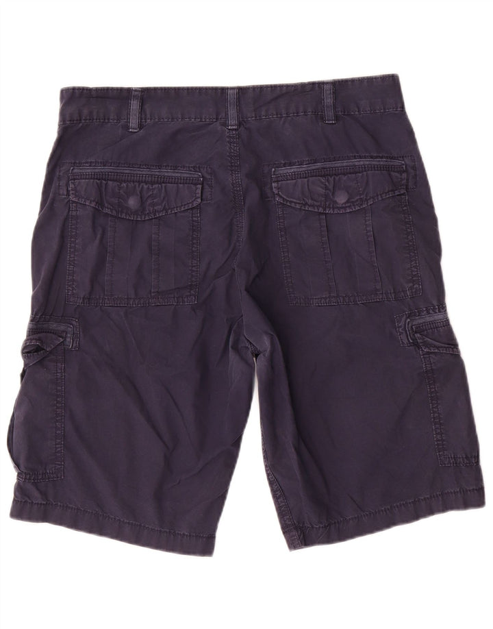 Napapijri Herre Cargo Shorts W32 Medium Marineblå Bomuld