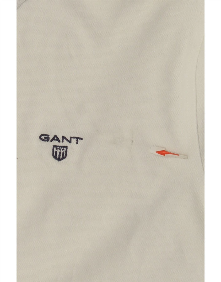 Gant Polo Shirt til mænd XL Hvid Bomuld