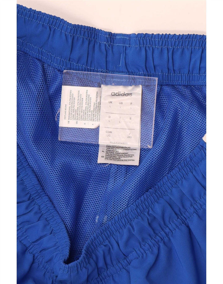 Adidas Sportsshorts til mænd store blå polyester