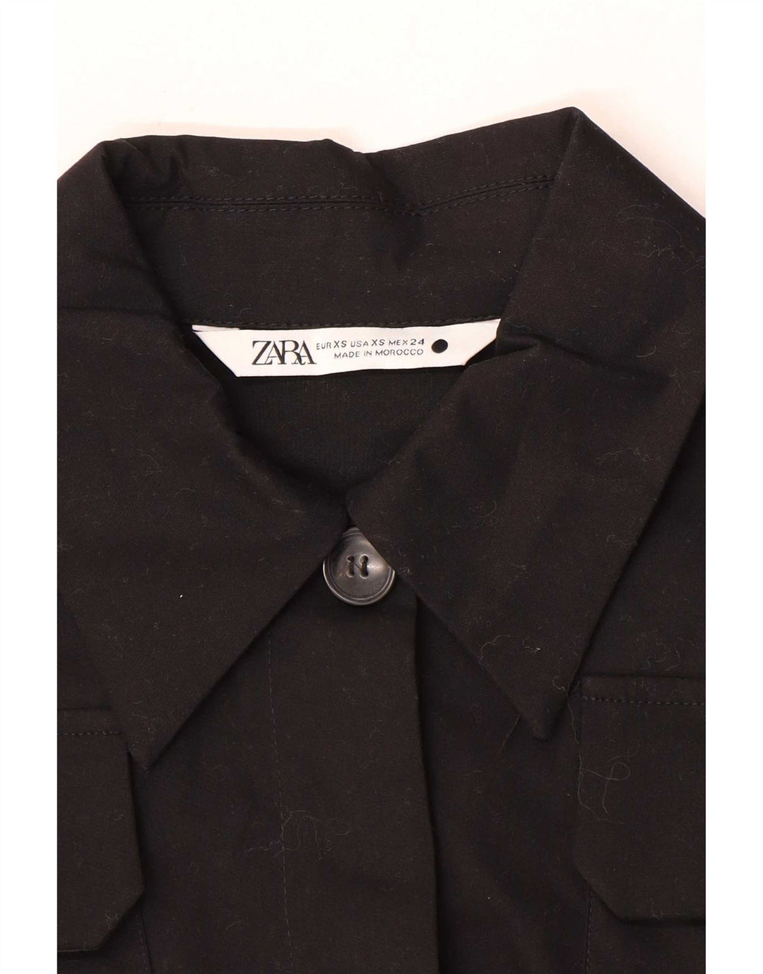 Zara Bolero-jakke til kvinder UK 6 XS Sort