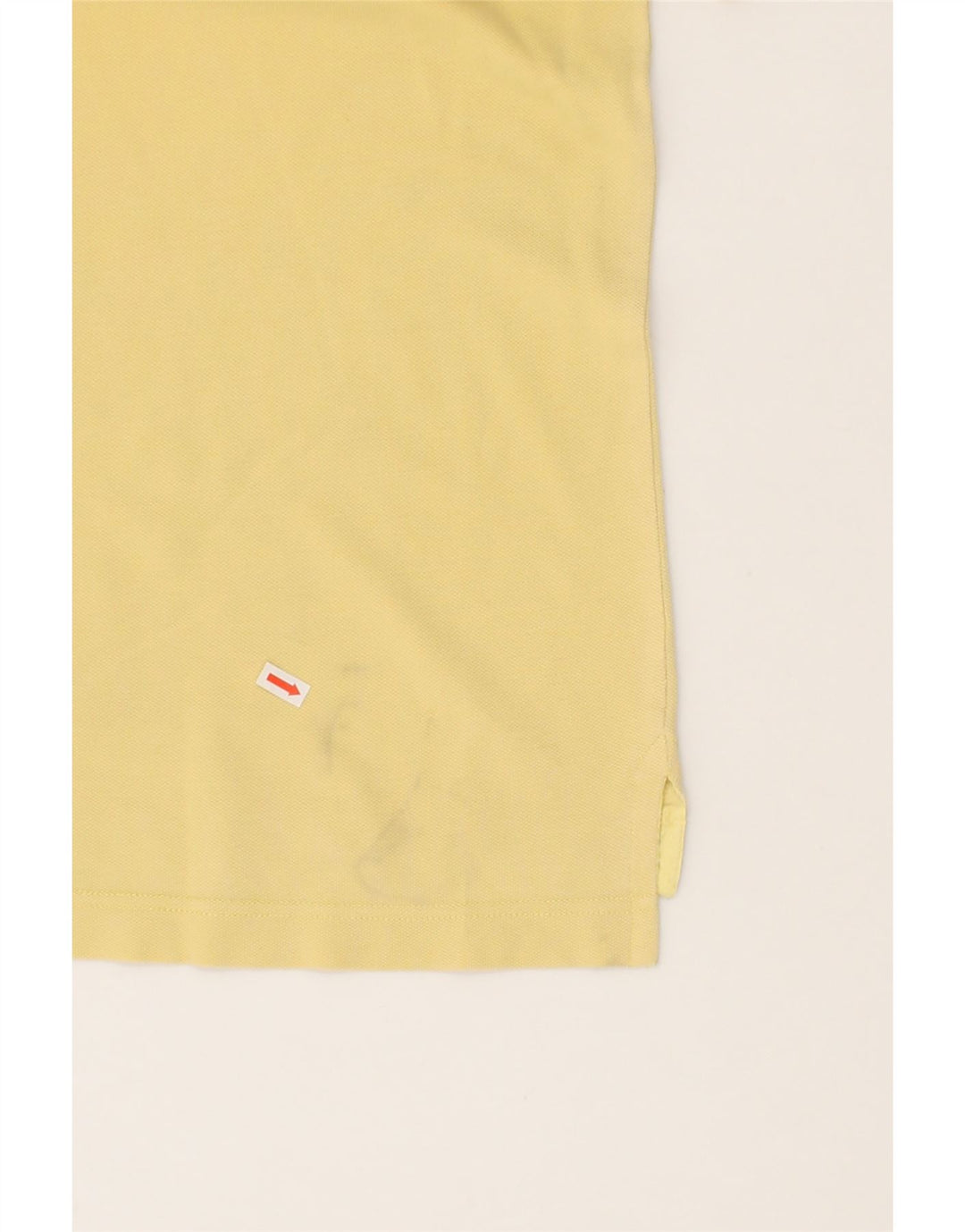 SUPERGA Mens Polo Shirt XL Yellow Cotton Vintage Superga and Second-Hand Superga from Messina Hembry 