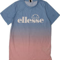 ELLESSE Boys Graphic T-Shirt Top 13-14 Years Blue Tie Dye Polyester | Vintage Ellesse | Thrift | Second-Hand Ellesse | Used Clothing | Messina Hembry 