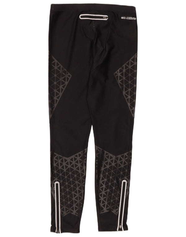 Nike Herre Dri Fit Leggings XL Sort Geometrisk Polyester