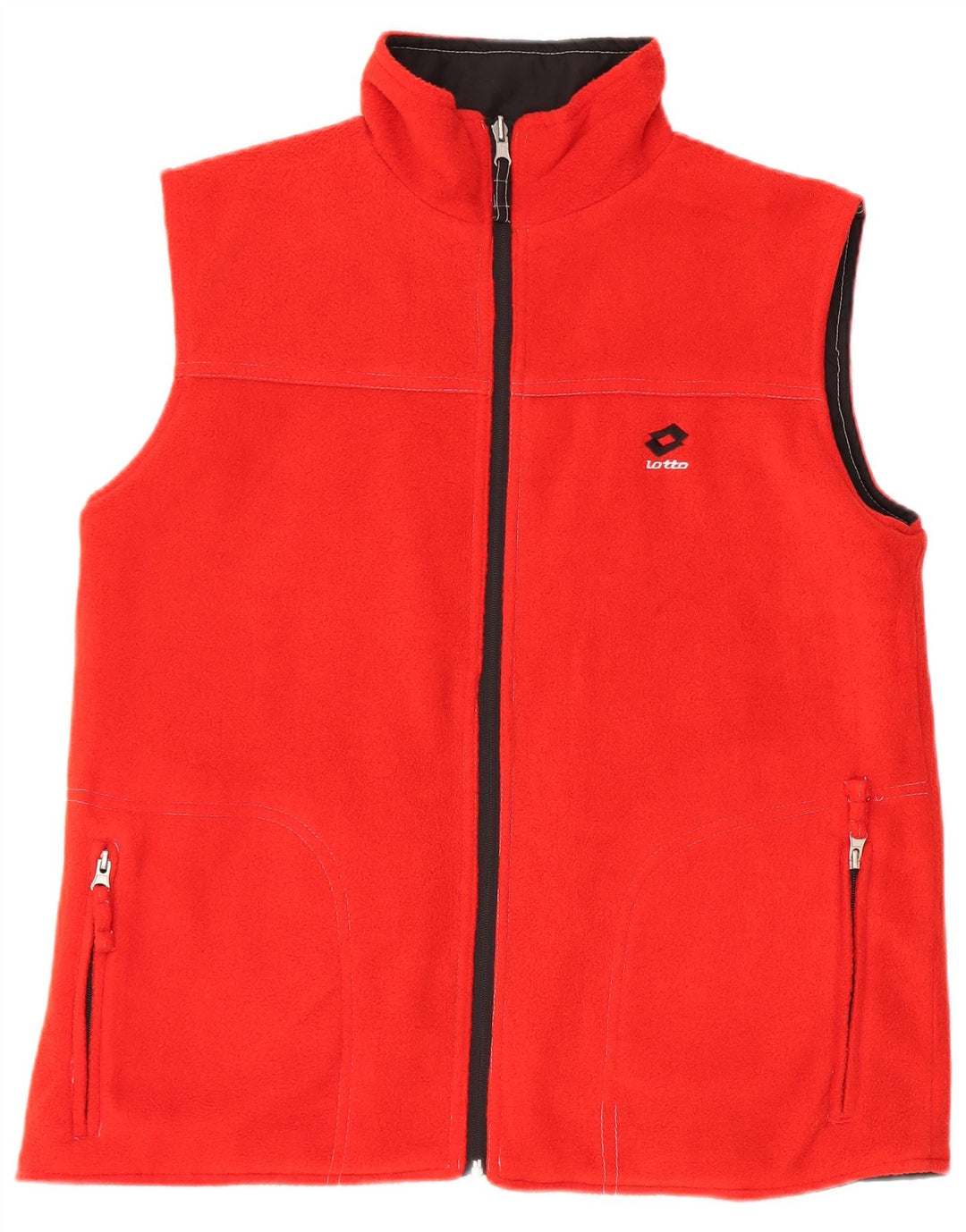 Lotto Herre Graphic Reversible Gilet UK 36 Small Black Polyester