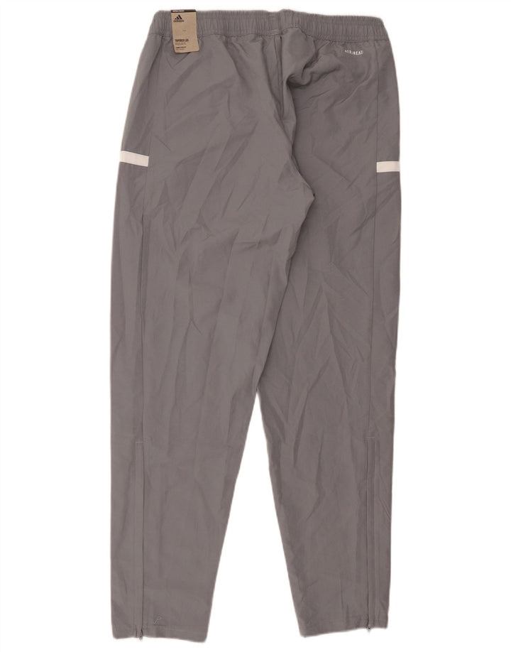 Adidas Graphic Tracksuit Bukser UK 12/14 Medium Grey Polyester