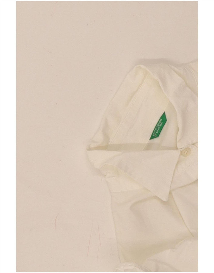 Benetton Dameskjorte UK 16 Large White