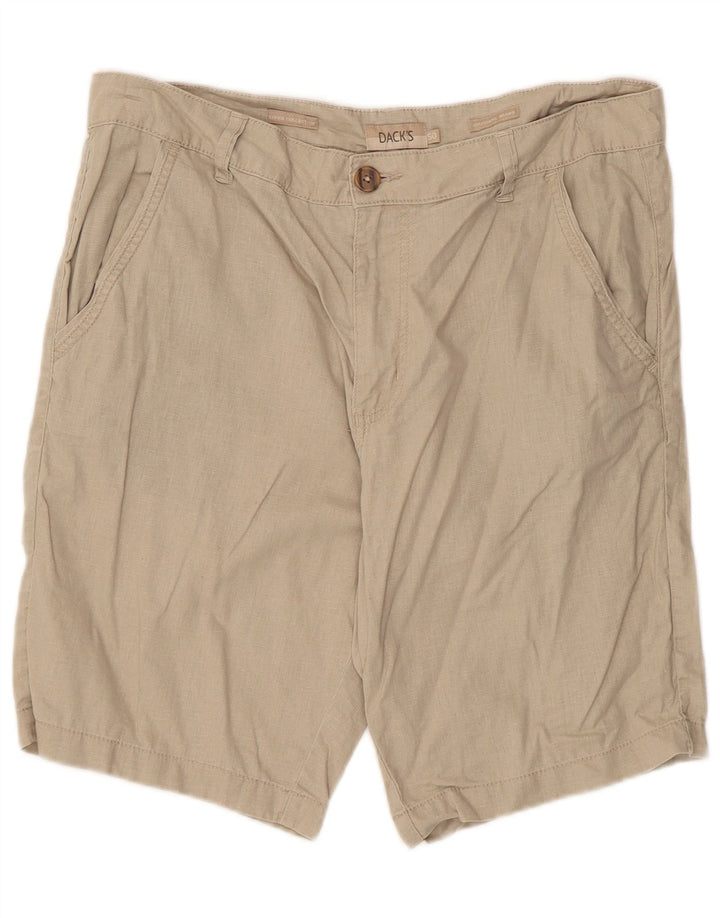 Dacks Chino Shorts til mænd IT 50 Large W36 Beige Linen