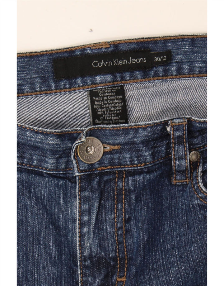 CALVIN KLEIN Womens Bootcut Jeans W30 L30 Blue Cotton Vintage Calvin Klein and Second-Hand Calvin Klein from Messina Hembry 