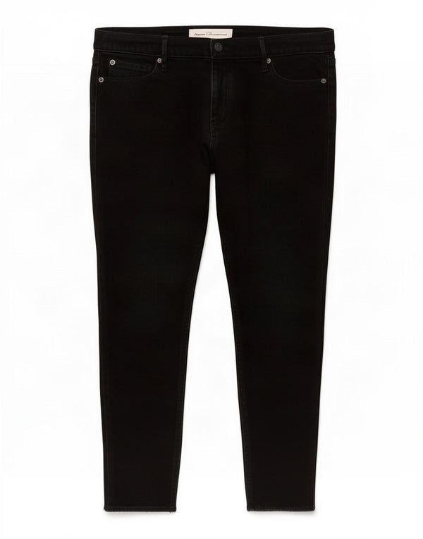 Gap Womens Skinny Cropped Trousers W32 L26 Black Cotton
