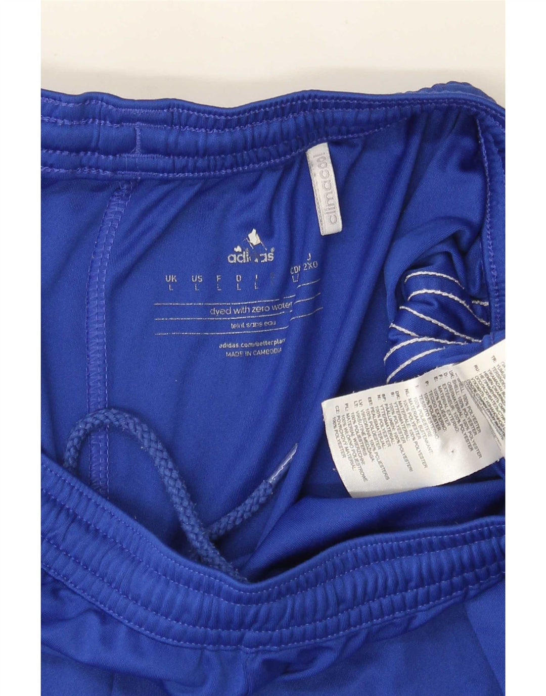 Adidas Herre Climacool Sport Shorts Large Blue Colourblock Polyester