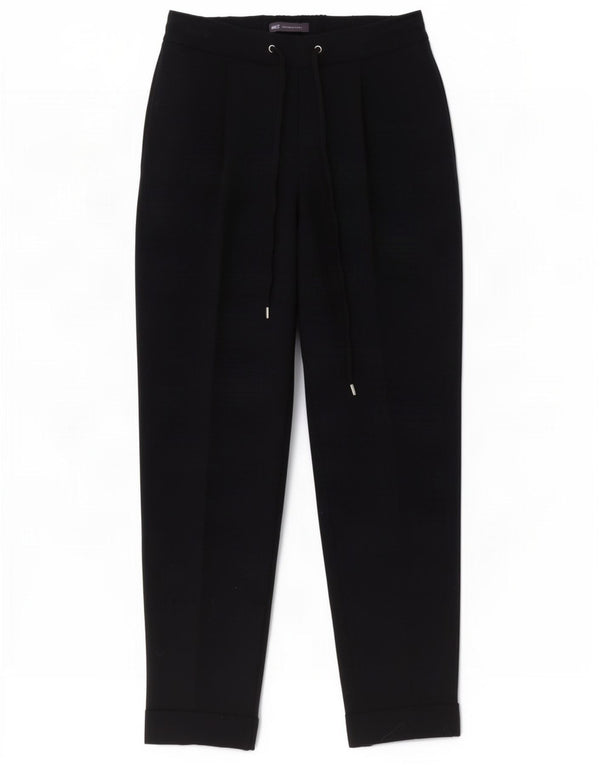 Marks & Spencer Lige fritidsbukser til kvinder UK 8 Small W28 L27 Sort