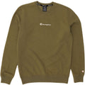 Champion Herre Sweatshirt Jumper Small Khaki Bomuld