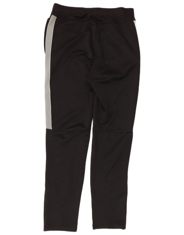 NIKE træningsdragtsbukser til kvinder UK 14 Medium Sort Colourblock Polyester