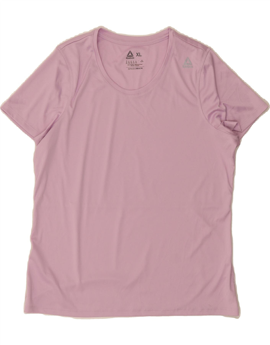 REEBOK Womens T-Shirt Top UK 20/22 XL Purple Polyester Vintage Reebok and Second-Hand Reebok from Messina Hembry 