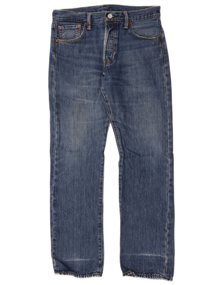 Levi's Straight Jeans til mænd W30 L30 blå bomuld
