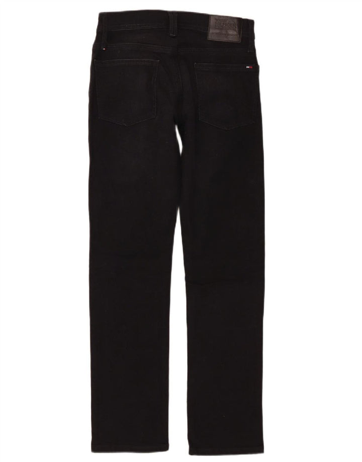 TOMMY HILFIGER Ryan Straight Jeans til mænd W29 L32 sort bomuld