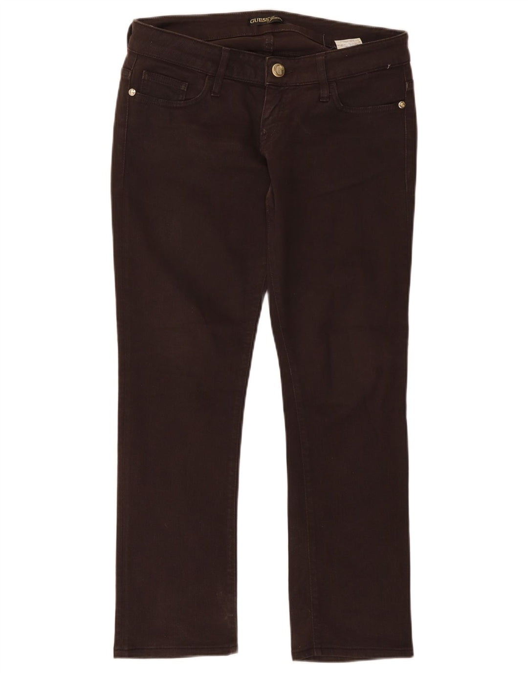 Guess Slim Jeans til kvinder W29 L27 brun bomuld