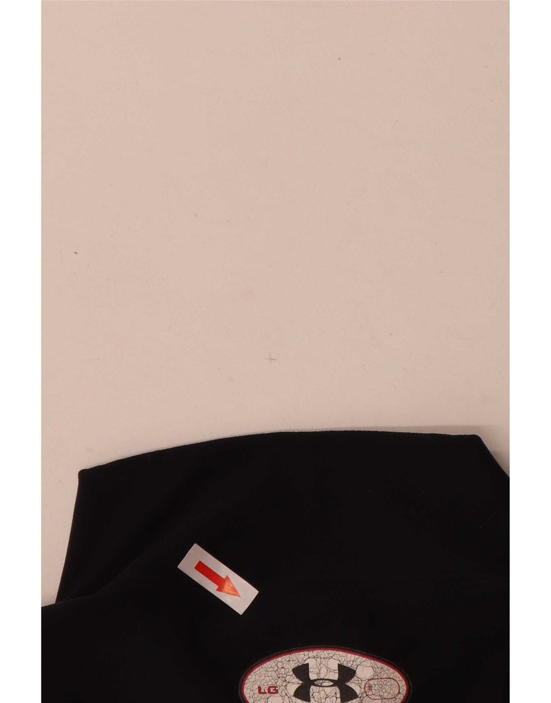Under Armour Herre Cold Gear Top Langærmet Stor Sort Nylon