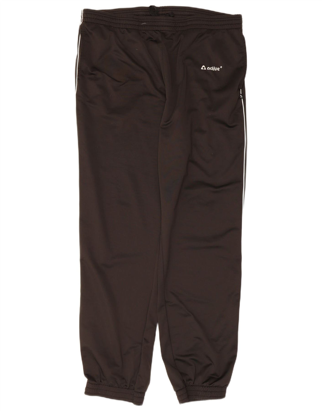 Aktive Træningsdragtsbukser til mænd Joggers 2XL Sort Polyester