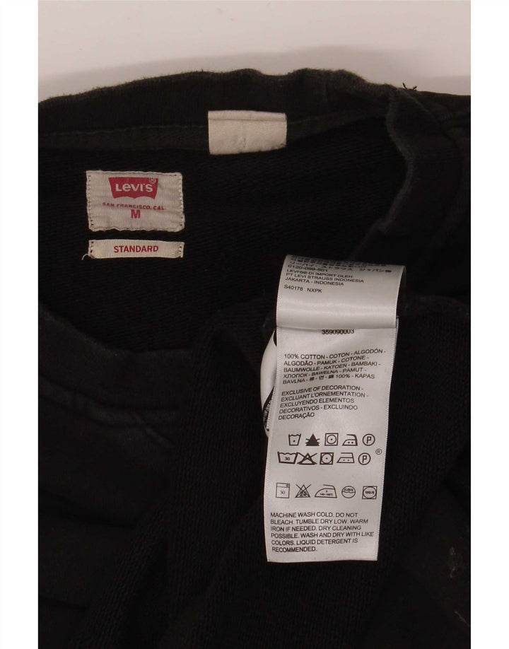 Levi's Dame Standard Oversized Sweatshirt Jumper UK 14 Medium Sort