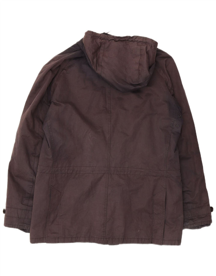 Barbour Herre Hætte Vandtæt Jakke UK 38 Medium Navy Blue Bomuld