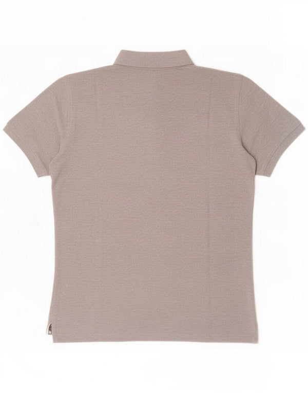 Benetton Herre Polo Shirt Large Grey