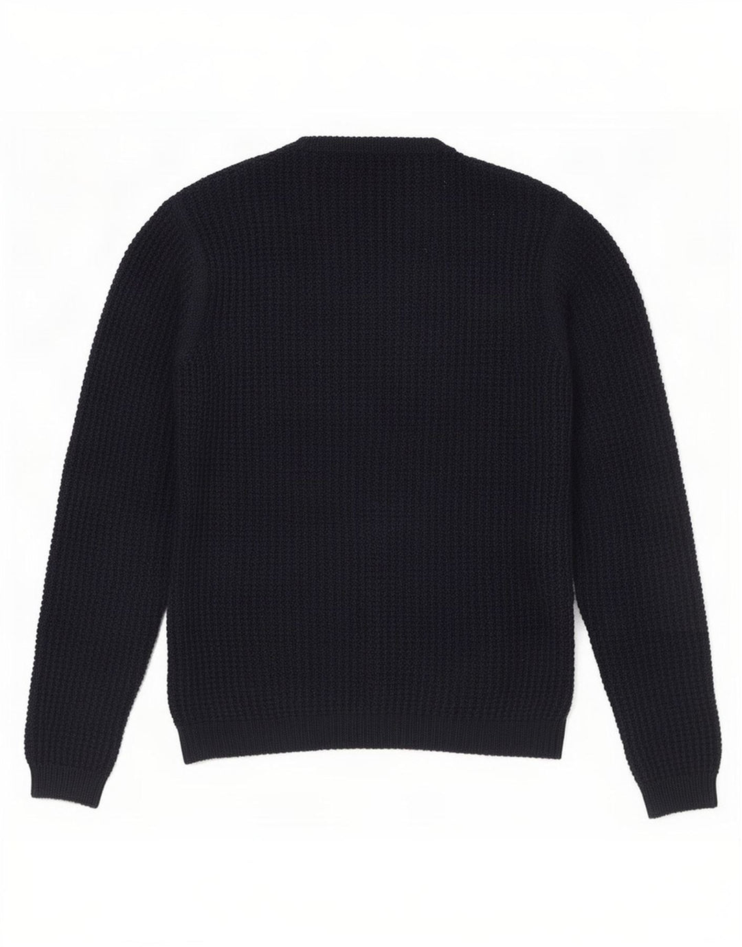 Zara Herre Crew Neck Jumper Sweater Large Navy Blue