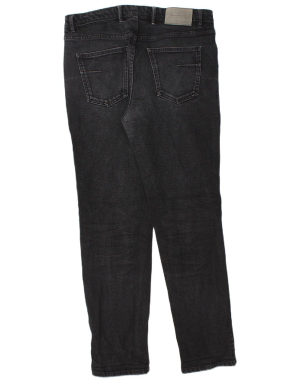Massimo Dutti Herre Slim Jeans EU 40 Medium W31 L28 Sort