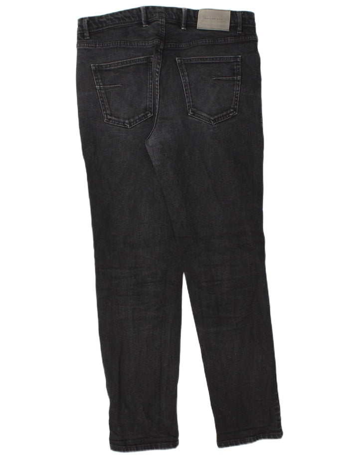 Massimo Dutti Herre Slim Jeans EU 40 Medium W31 L28 Sort