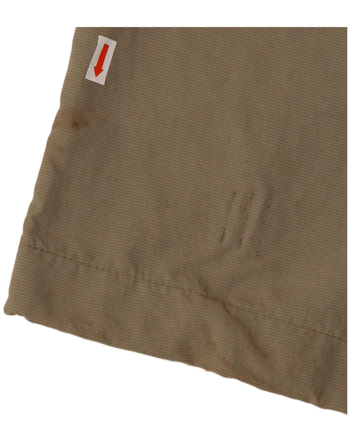 MAMMUT Dame Kort Lige Cargo Bukser UK 18 XL W36 L31 Khaki