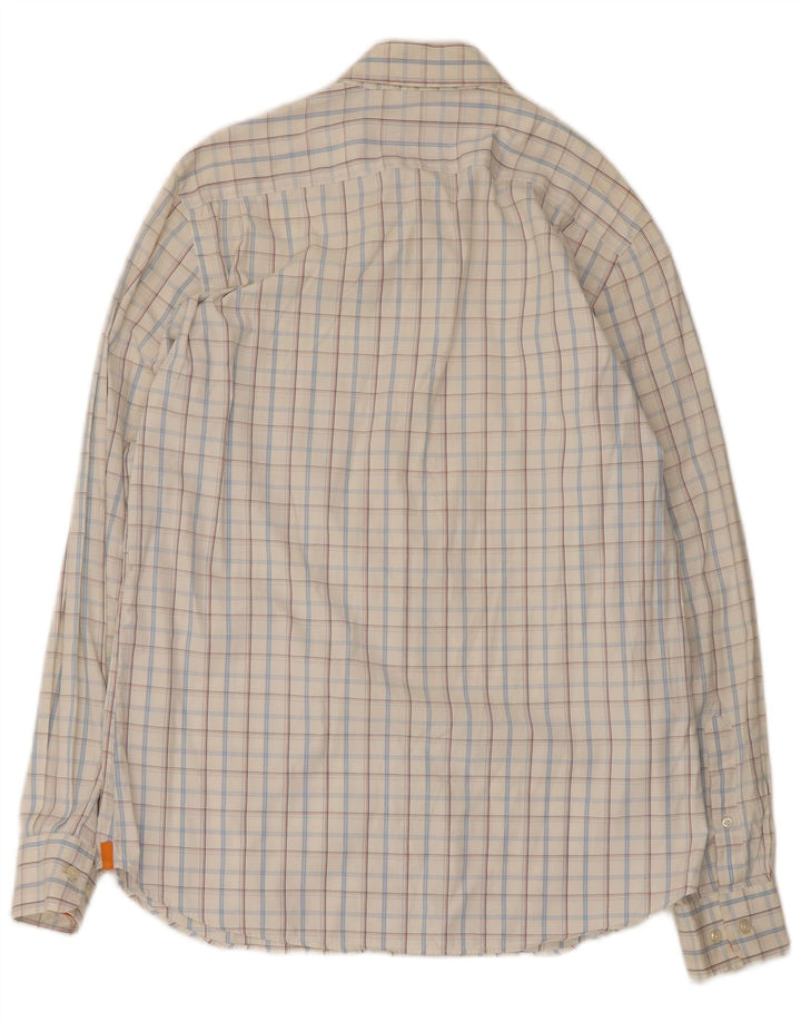 Massimo Dutti Herreskjorte Stor hvid ternet
