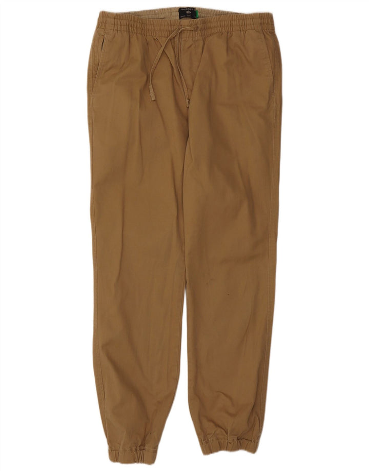 Dockers Dame Joggers Chino Bukser Large W32 L30 Beige Bomuld