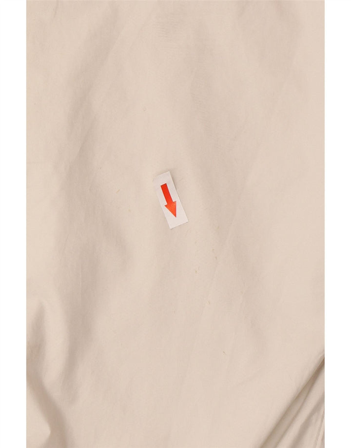 Nike dame træningsdragt med hætte topjakke UK 6 XS Hvid Colourblock Polyester