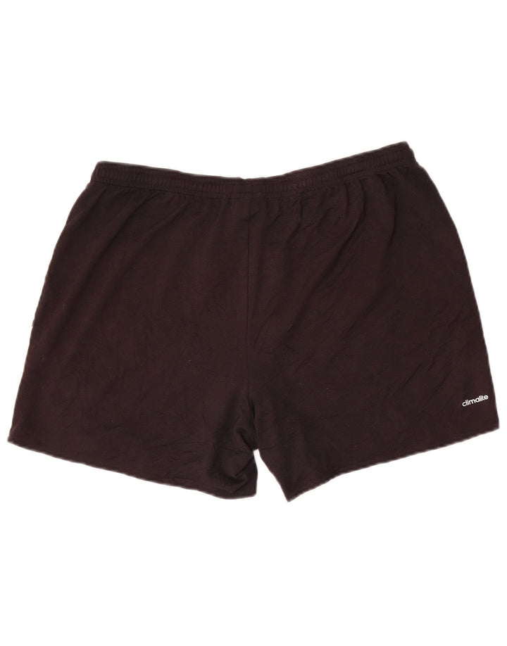 Adidas Herre Climalite Sportshorts Large Black Colourblock Polyester